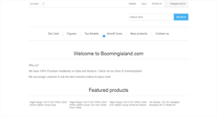 Desktop Screenshot of boomingisland.com